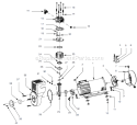 Page B Diagram and Parts List for EX801700 2007 Campbell Hausfeld Compressor